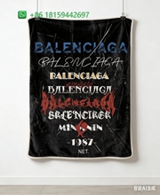 Balenciaga Throw Blankets